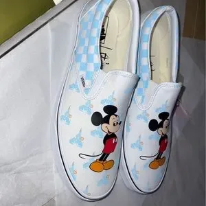 (M10) DISNEY VANS Mickey Mouse Slip On Shoes 50th Anniversary s-l1200.jpg main image 3
